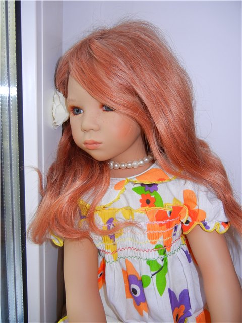 Моя нежная, грустная рыжулька Полинка (Pauline от Annette Himstedt, 2004) (фото 5)