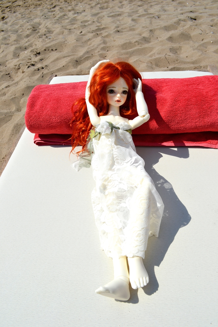 Поездка к морю нашей BJD-красавицы Dune от Soom (фото 6)