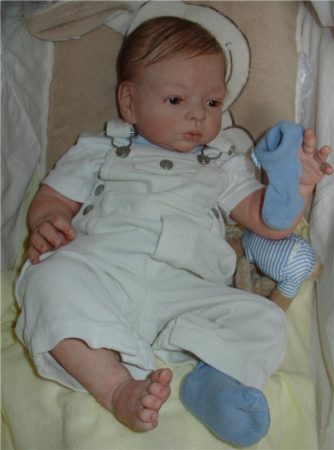 Игорёшка. Кукла Реборн из молда Алиса от Н. Блик (фото 7)