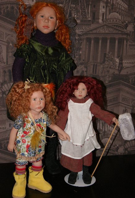 Коллекционная кукла Almalotte и компания - мои любимые рыжики Zwergnase