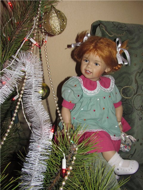 Кукла Дотти от Sissel Skille, или, говорят под Новый год, что не пожелается (фото 7)