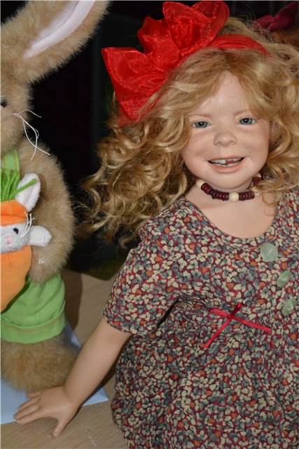 Солнышко в фарфоре! Аннушка от Heidi Plusczok (фото 10)