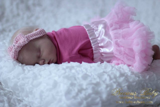 Маленькая снежинка! Кукла реборн Анастасии Бочковой (фото 10)