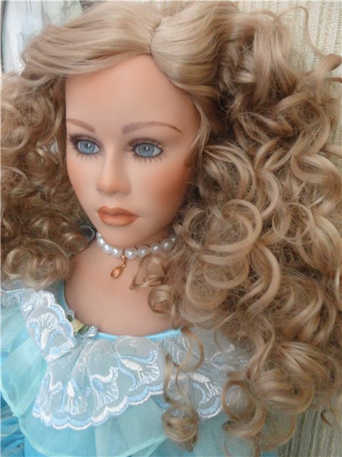 Я синеглаза,светлокудра... Гвендолин, фарфоровая кукла Томаса Бейкера (Thomas Baecker)