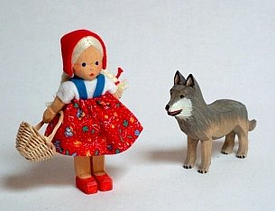 Куклы из дерева по семейной традиции Lotte Sievers-Hahn dolls, Лотты Сиверс-Хан