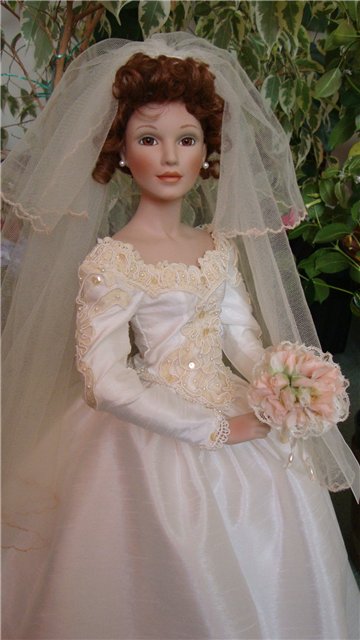 Ах эти милые невесты... Фарфоровые куклы от Ashton Drake, Sandra Bilotto, Titus Tomescu