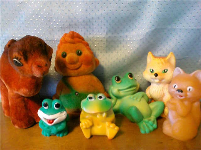 Моя первая коллекция игрушек. Часть 1