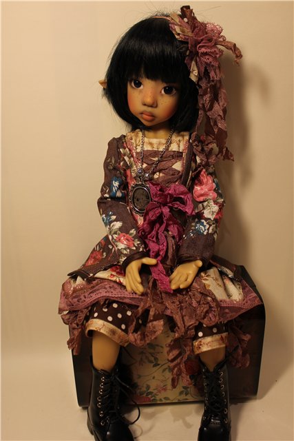 Девушка 60 х или "Винтажная роза" (фото 8)