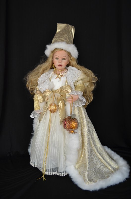 Очаровательная сказочная фарфоровая волшебница