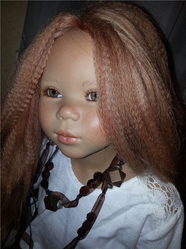 Превращение морской принцессы в обыкновенную девочку! Кукла Annette Himstedt (фото 9)