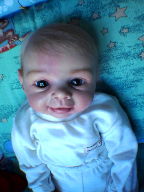 Снегурочка реборн Лола и веселый снеговик Ларс (фото 5)