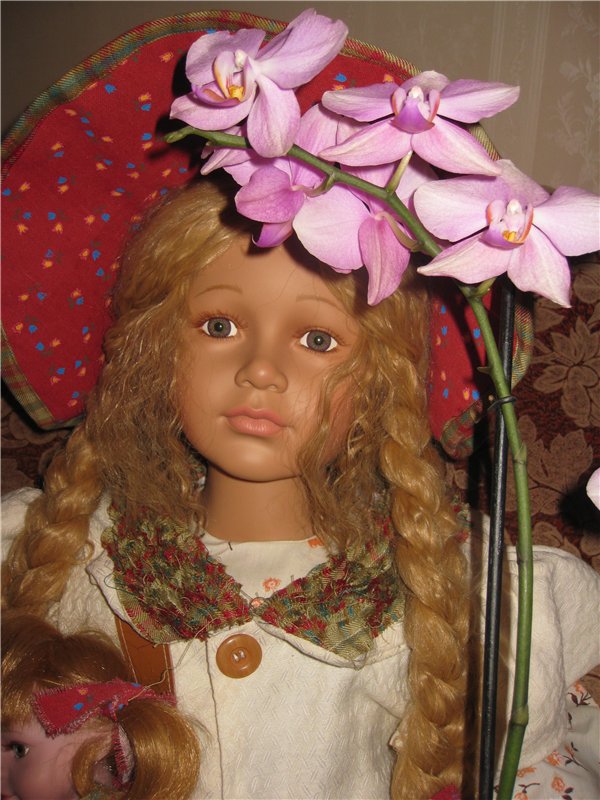 Наша гостья - кукла Martha от William Tung. Девочка нежная как орхидея