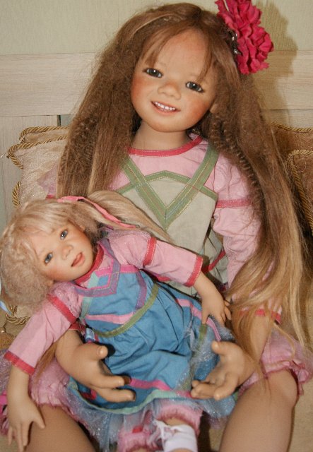 Liska and Lotta великолепная парочка от Annette Himstedt спецвыпуск коллекции 2005 года Summer Kinder