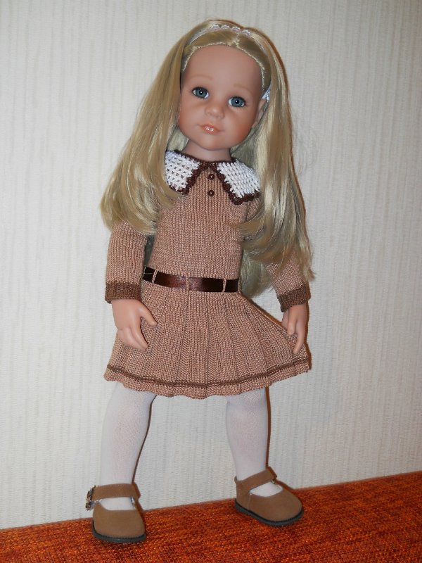 Вязание для кукол Gotz — Одежда и обувь для кукол своими руками: фото