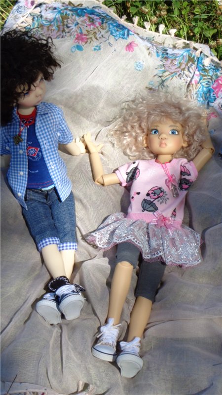 Первое свидание — Куклы Kaye Wiggs (Кайе Виггс): авторские BJD (БЖД)