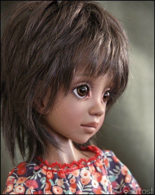 Новая девочка RUBY in milk chocolate skin tone от Liz Frost (фото 4)