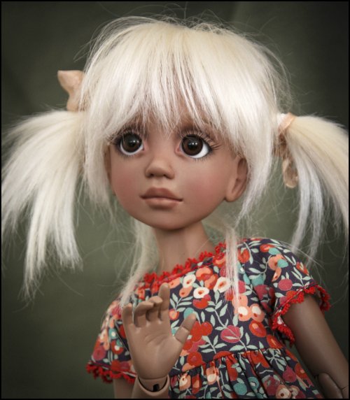 Новая девочка RUBY in milk chocolate skin tone от Liz Frost (фото 2)