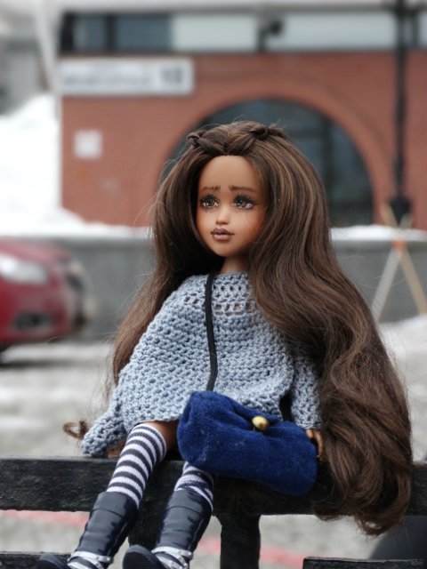 Прогулка с любимыми куколками