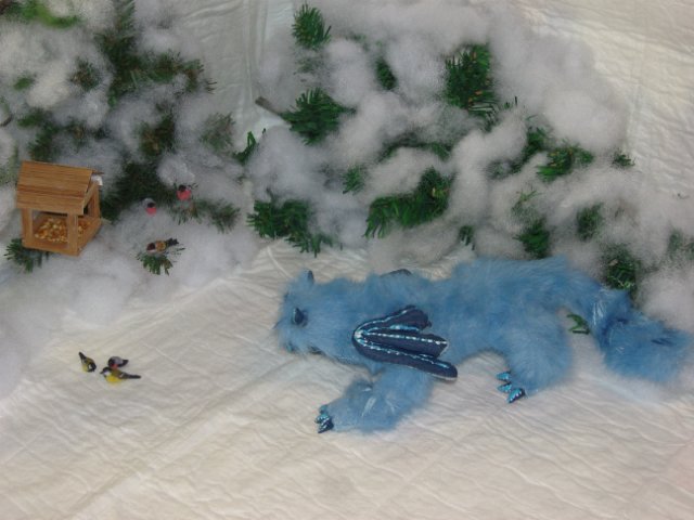 Последняя в этом году зимняя история от Таниты "Смурфик"