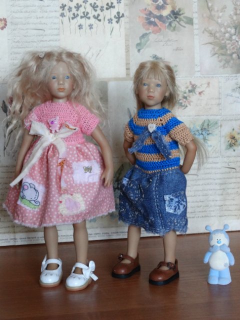 Нежные Мини-Химочки — Куклы Annette Himstedt (Аннетт Химстедт): коллекционные