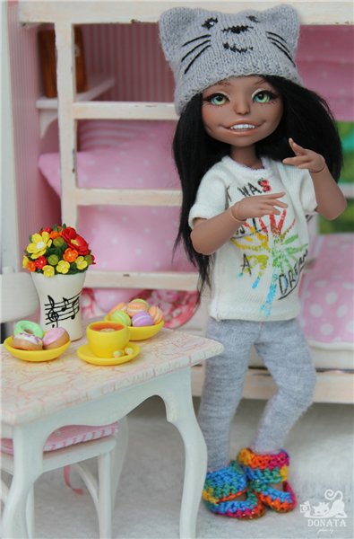 Мирелька, авторская шарнирная кукла Марии Пикуновой "Домисоль"