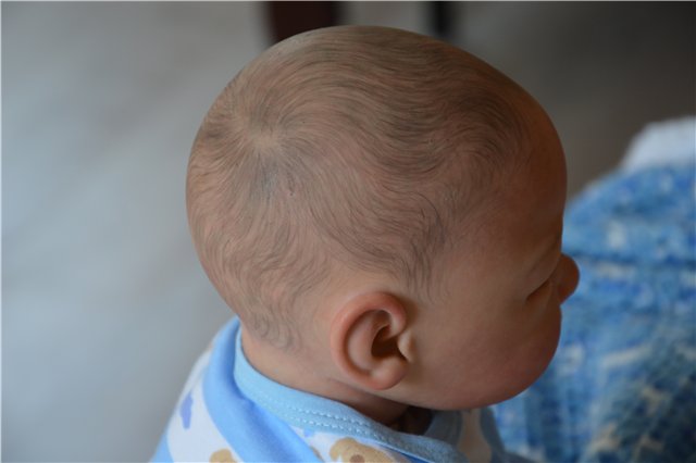 Малыш реборн с ямочкой — Куклы Реборн (Reborn): работы мастеров