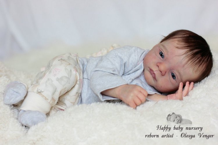Моя Кирочка. Ненаглядная моя крошечка. Кукла реборн Олеси Венгер