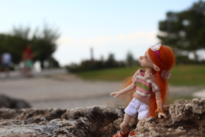 Как Фиби в отпуск съездила. Авторская бжд-мышка Лидии Снуль