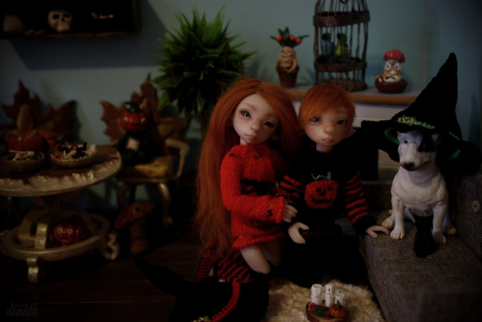 Фиби и Остин желают всем Веселого Хеллоуина! (BJTales, Лидия Снуль)