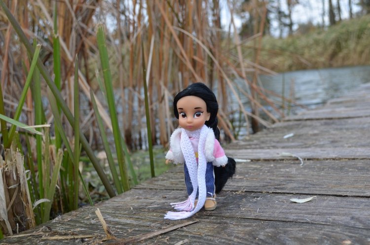 Мини дисней аниматорс Жасмин - поздняя осень (фото 4)