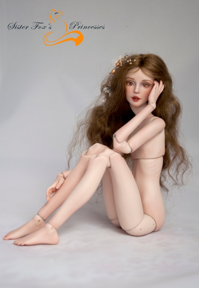 Лили. Фарфоровая шарнирная кукла от Sisterfox (фото 9)