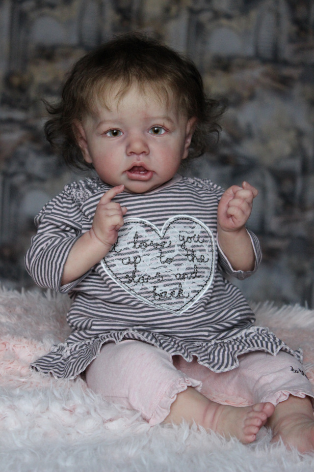 Сашулька номер два. Кукла реборн Светланы Преображенской