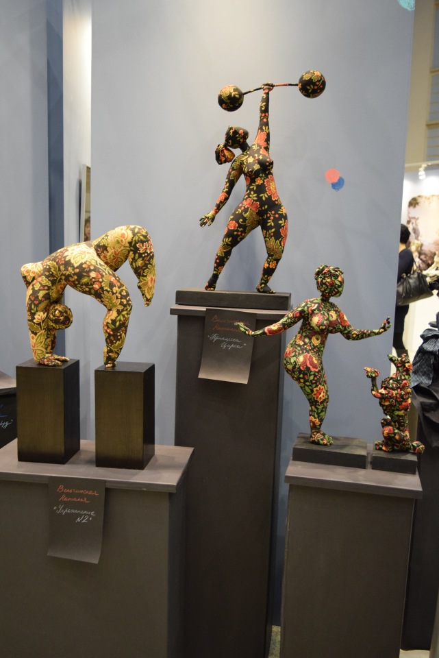 VII Московская международная выставка "Искусство Куклы". Портреты кукольной души или незримый диалог. Часть 2