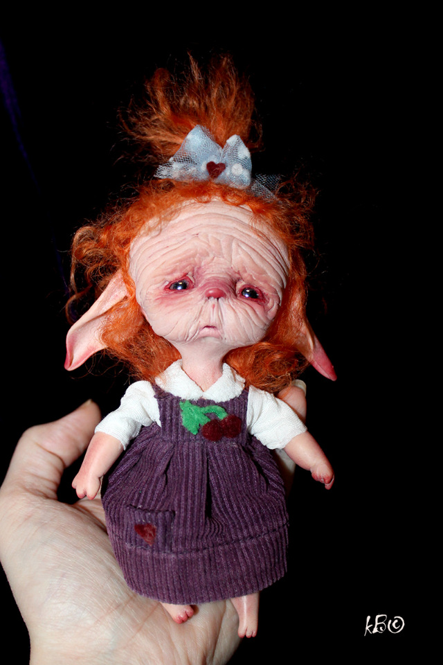 Фурунатти — Игрушки в смешанной технике (мех и глина): Арт (фото 5)