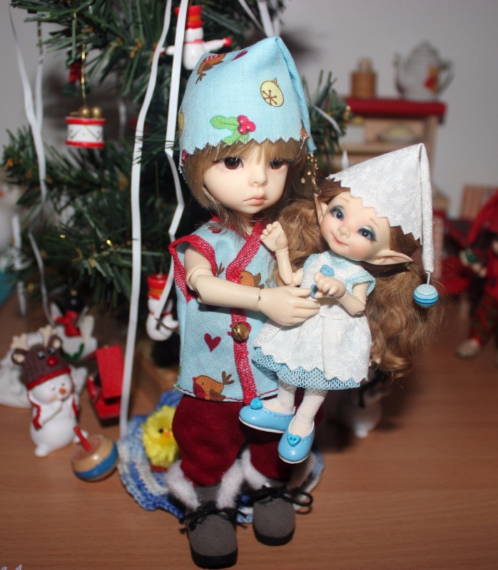 Новый год по-домашнему — Домашние коллекции кукол: фото собраний