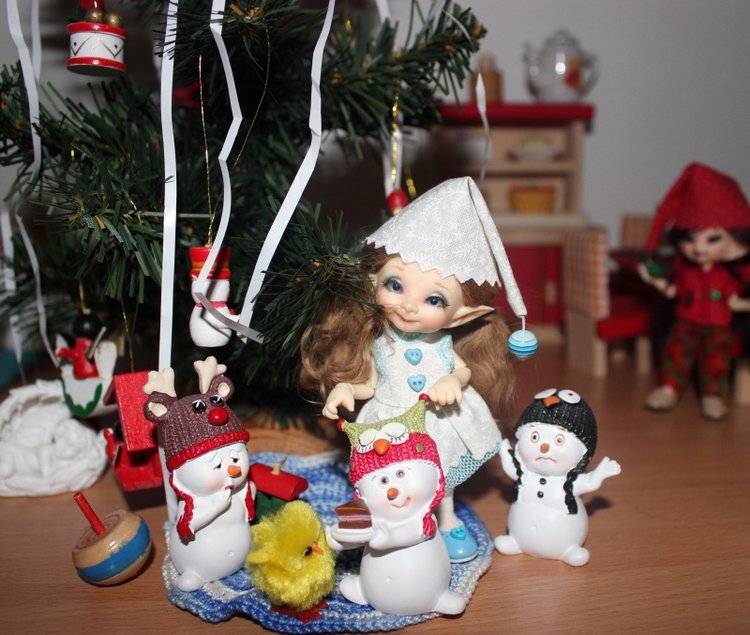 Новый год по-домашнему — Домашние коллекции кукол: фото собраний