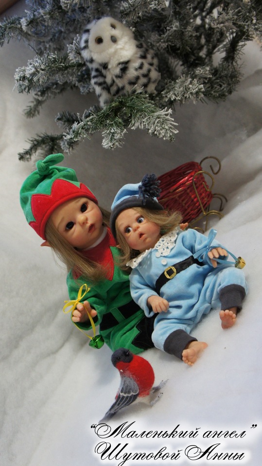 Лесные эльфы. Кукла-реборн Шутовой Анны (фото 8)