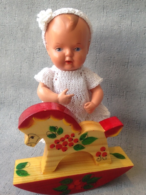 Моя первая целлулоидная куколка от Shildkrot. Черепашка в ромбе (фото 5)