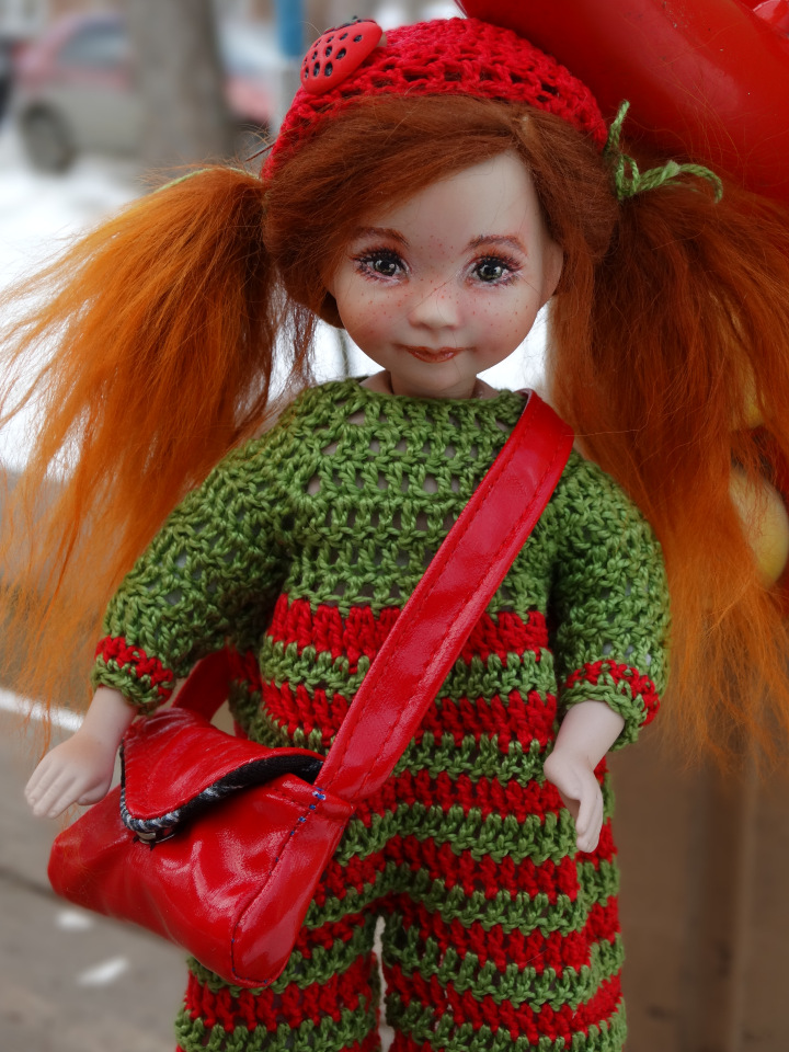 Обновлённые малышки. ООАК фарфоровых куколок Дианы Эффнер