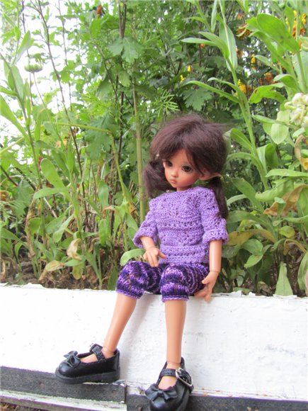 Лиллит от Kaye Wiggs. Девочка в сиреневом