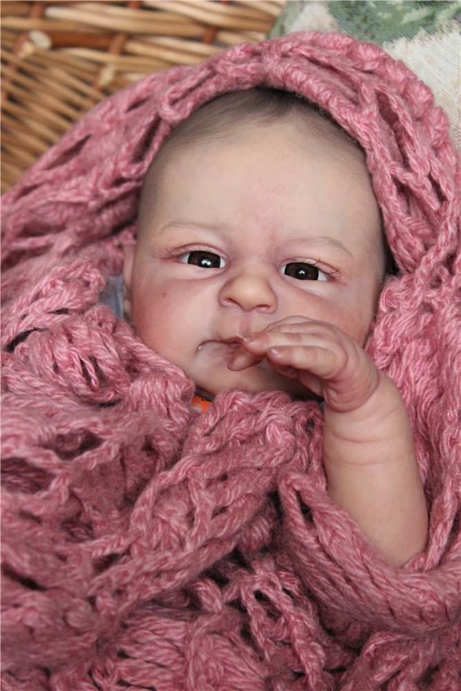 Забавная малышка. Кукла реборн Светланы Преображенской (фото 6)