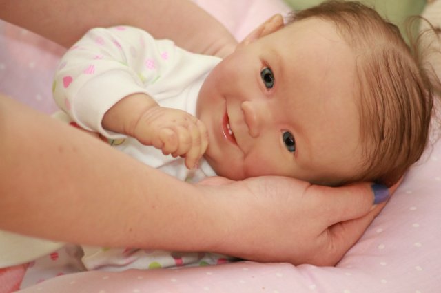 Мое солнышко - улыбашка реборн Эмили