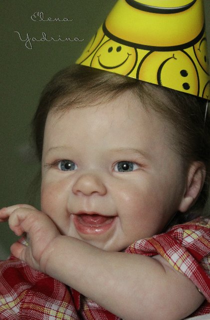 Дарю свою улыбку! Куклы реборн Елены Ядриной