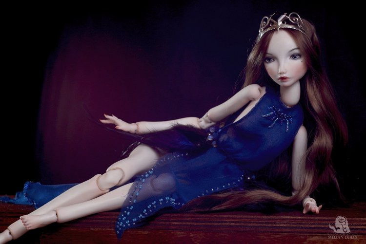 Коллекция шарнирных фарфоровых кукол "Райские птицы" (фото 3)