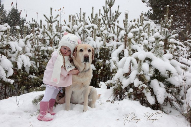 Любите ли вы Зиму так, как люблю ее я? Нэлли, кукла реборн Олеси Венгер