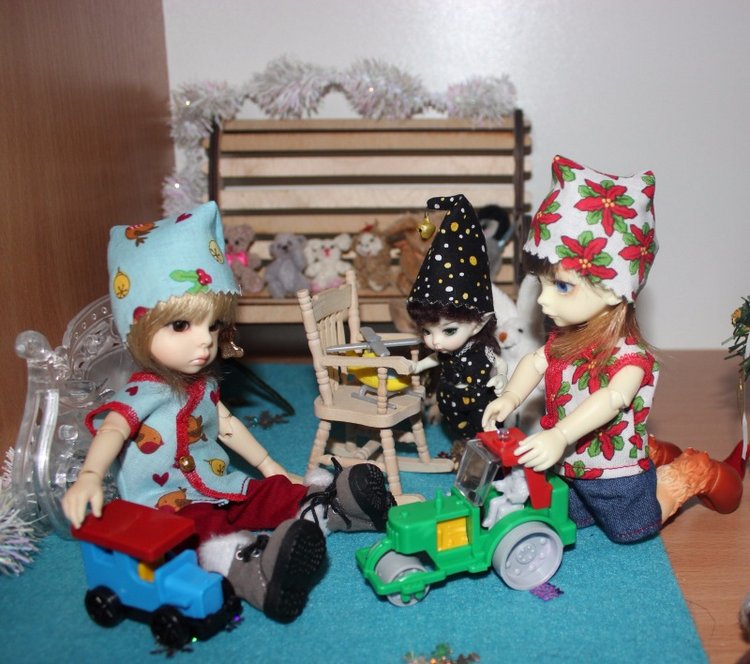 Новый год по-домашнему — Домашние коллекции кукол: фото собраний