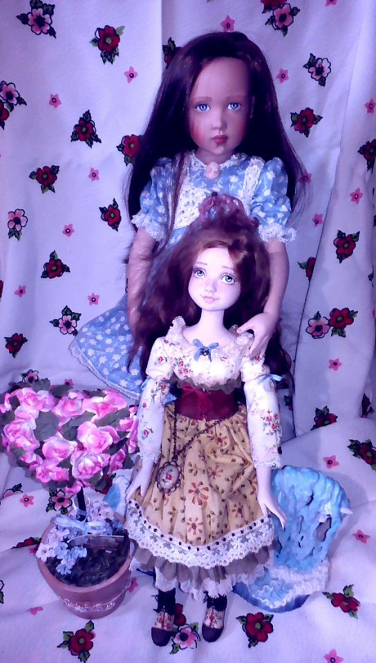 А у нас новенькая. Шарнирная авторская кукла | Бэйбики А у нас новенькая. Шарнирная авторская кукла (фото 9)