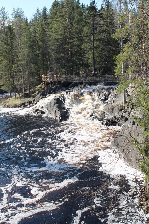 Посетите Карелию - это волшебное место! Рускеальские водопады