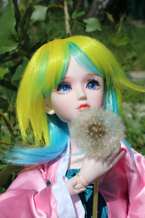 Яркое лето с Анжеликой - Кукла Звезда подиума. ООАК, 5-ый молд, 60 см (фото 4)