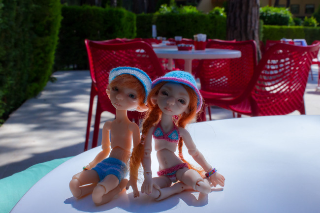 Мышулики в отпуске. Авторские куклы Лидии Снуль. BJTales